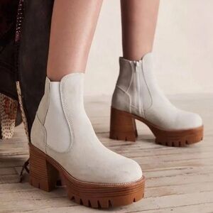 Jeffrey Campbell Bone Platform Boots